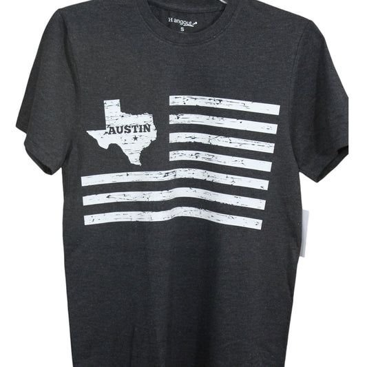 Austin Flag T-Shirt - Dark Gray