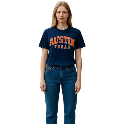 Austin Texas T-Shirt - Navy