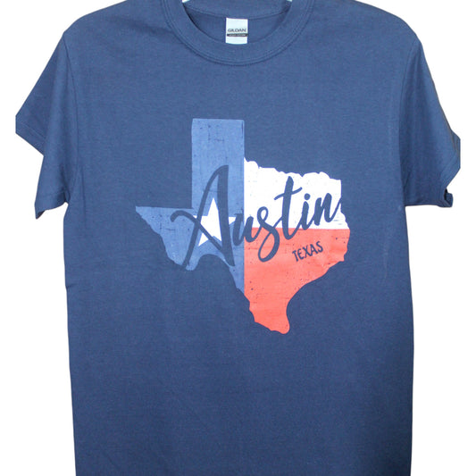 Austin State T-Shirt - Navy