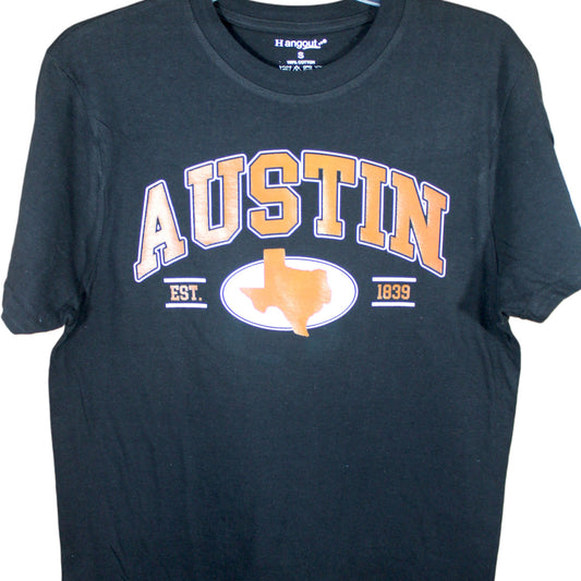 Austin EST.1839 State T-Shirt - Black