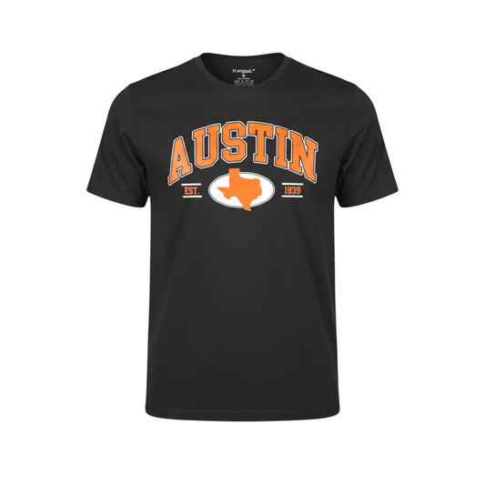 Austin EST.1839 State T-Shirt - Black