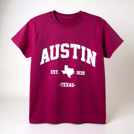 Austin Texas EST.1839 T-Shirt