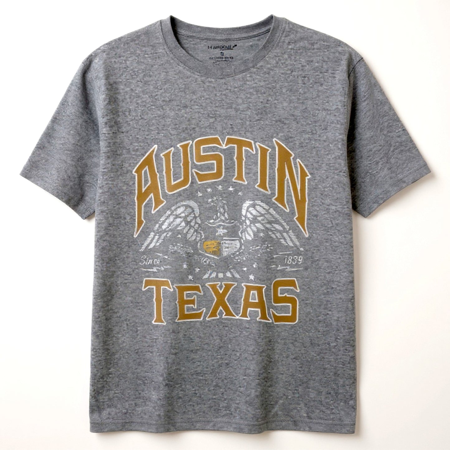 Austin Texas Eagle T-Shirt - Navy