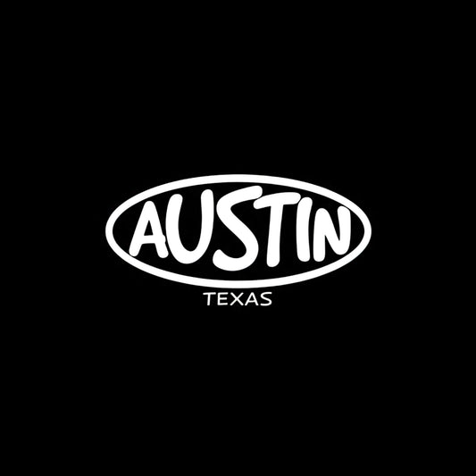 Austin Texas Hoodie - Black