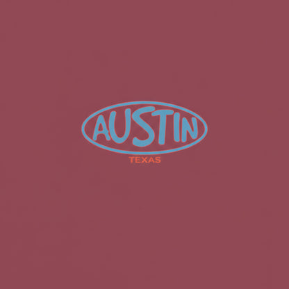 Austin Texas Hoodie - Maroon