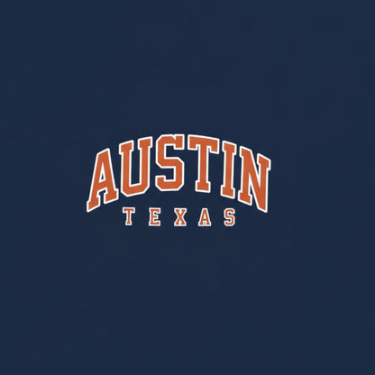 Austin Texas Hoodie -Navy
