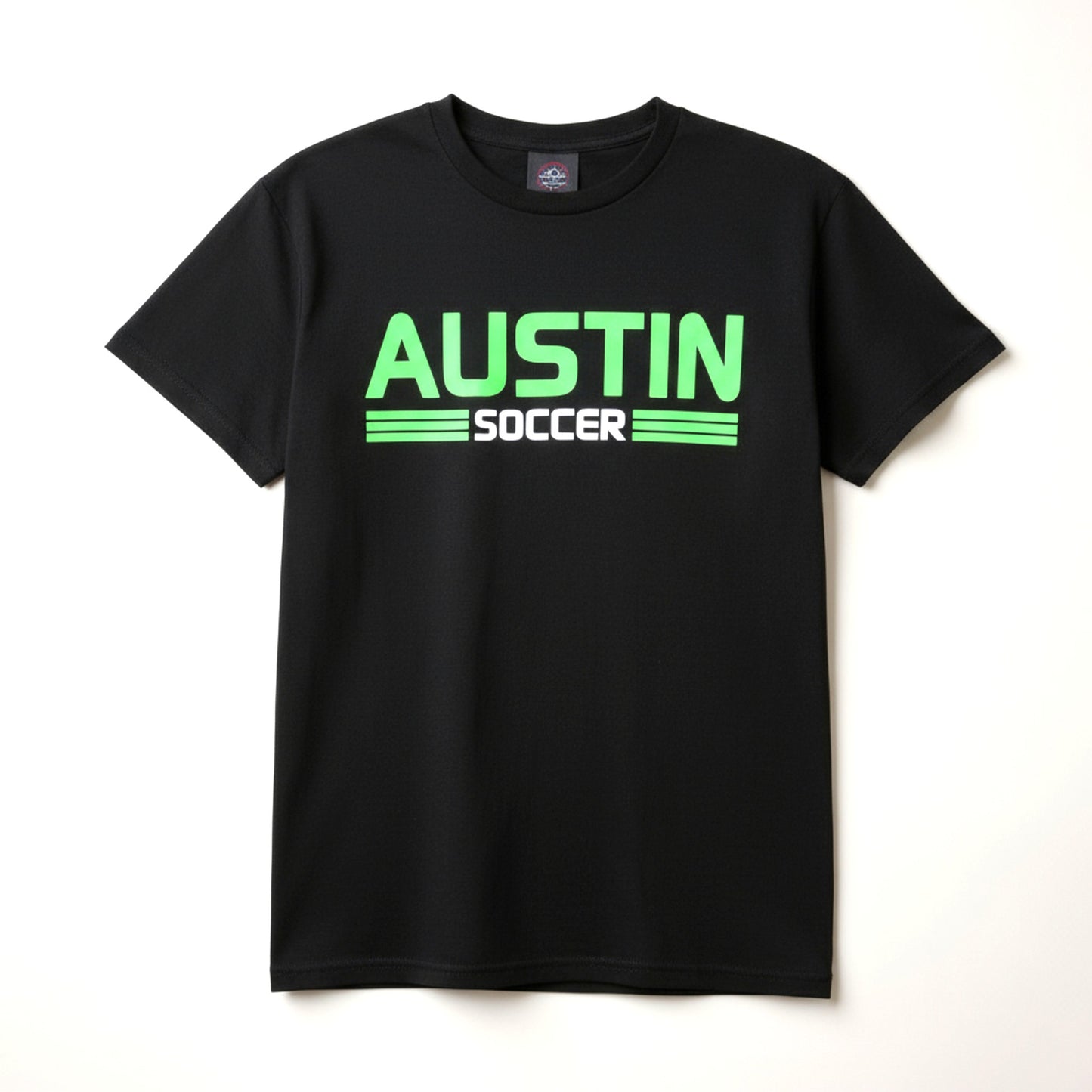 Austin Soccer T-Shirt - Black
