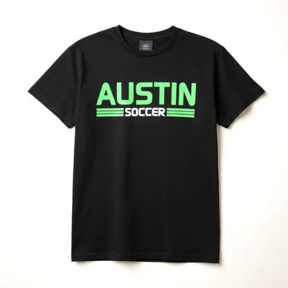 Austin Soccer T-Shirt - Black