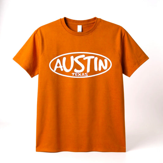 ATX Logo T-Shirt - Orange