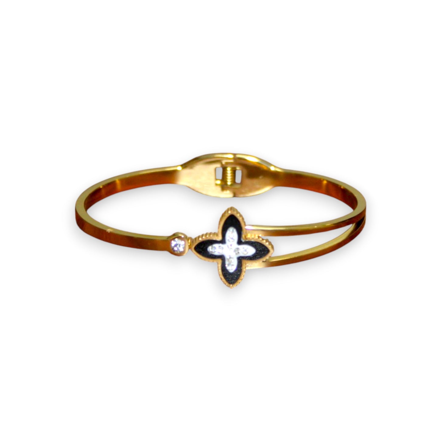 Alhambra Bangle - Gold & Black (1 Dzn)