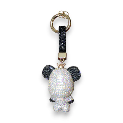Sparkly Elegant Bear Keychain Set