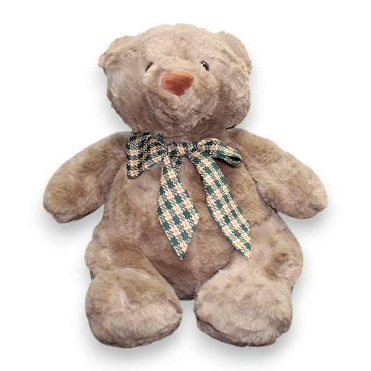 Brown Bear Bowtie Plush (1 Dzn)