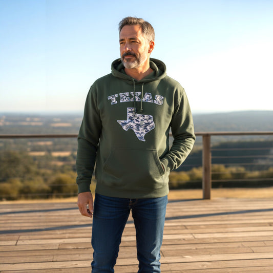 Camo Texas Hoodie