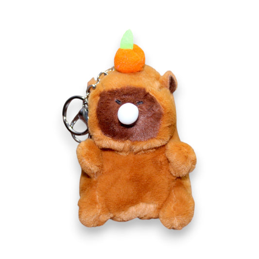 Capybara With Pumpkin Keychain Set - 455310
