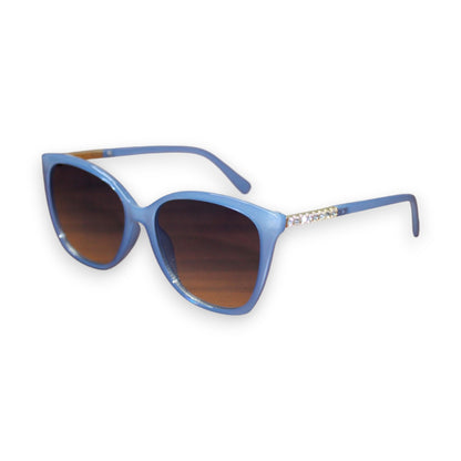 Cat-Eye Rhinestone Sunglass Set - XLA51020