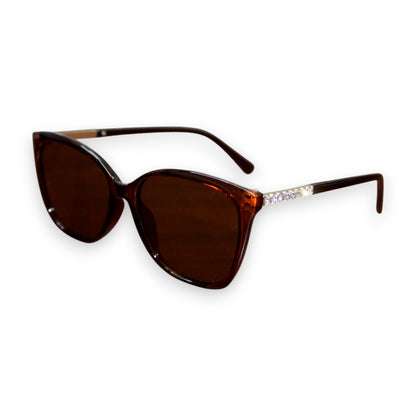 Cat-Eye Rhinestone Sunglass Set - XLA51020