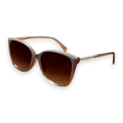 Cat-Eye Rhinestone Sunglass Set - XLA51020