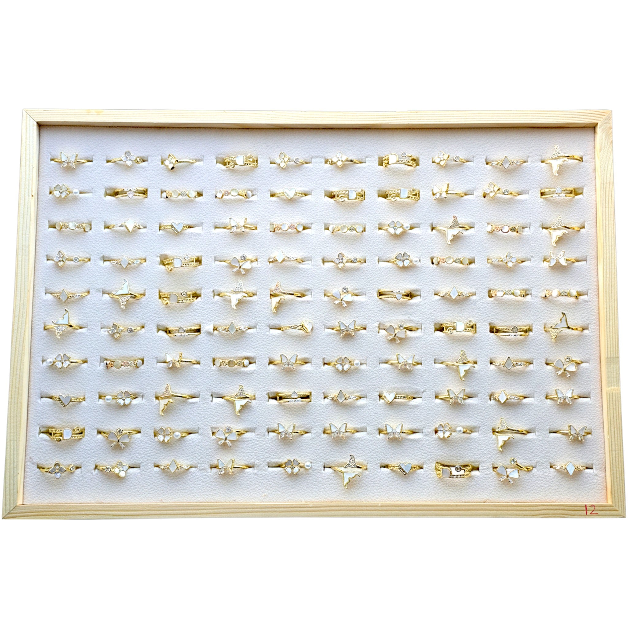 Everlasting Sparkle Ring Collection 12-100 pcs – Cosmosb2b