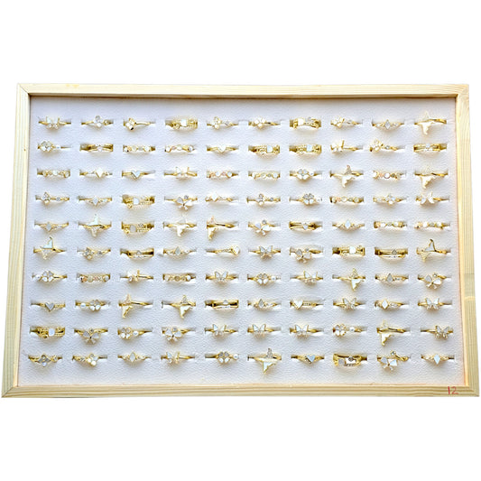 Everlasting Sparkle Ring Collection 12-100 pcs