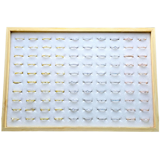 Everlasting Sparkle Ring Collection 3-100 pcs