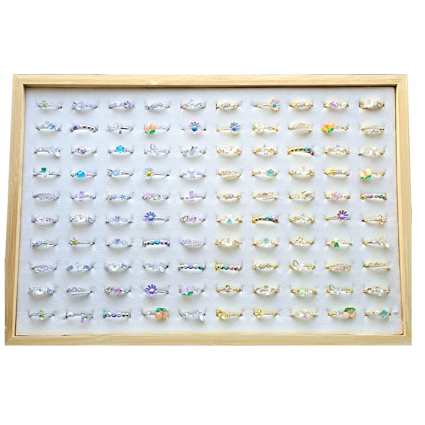 Everlasting Sparkle Ring Collection 5-100 pcs