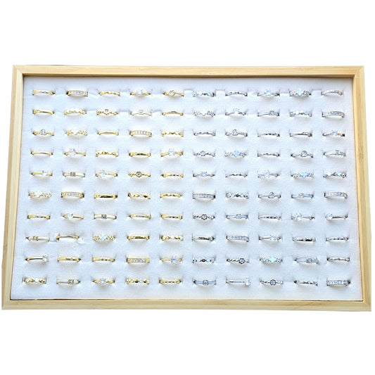 Everlasting Sparkle Ring Collection 6-100 pcs