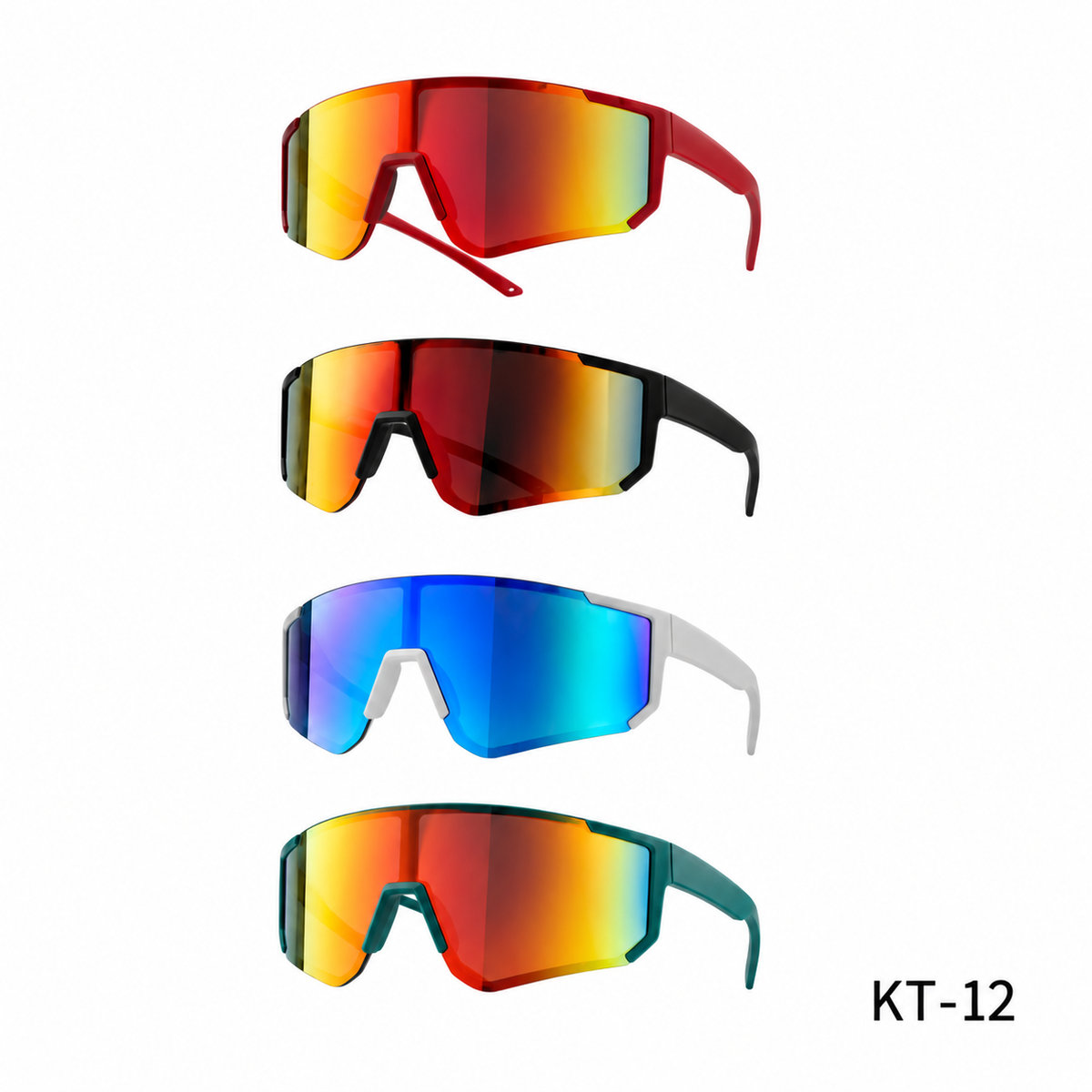 KT-12 Sporty Sunglasses - 1 Dzn