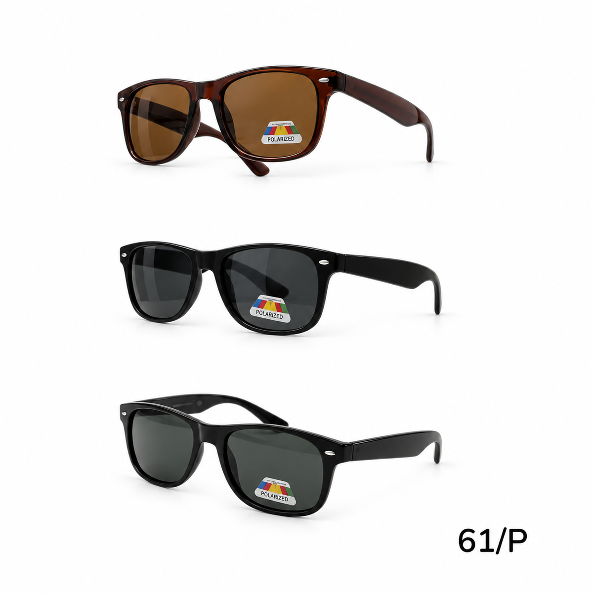 61/P Polarized Sunglasses- 1 Dzn
