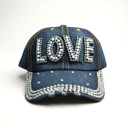 Sparkly love Hat -(1 Dzn)