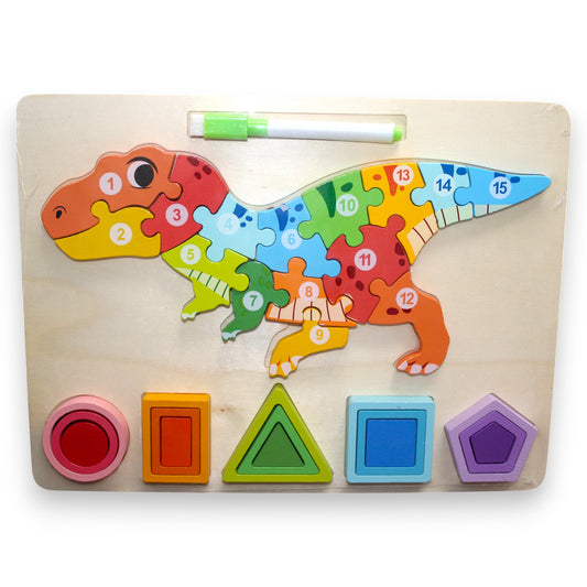 Multi-Function Dinosaur Puzzle (1 Dzn)