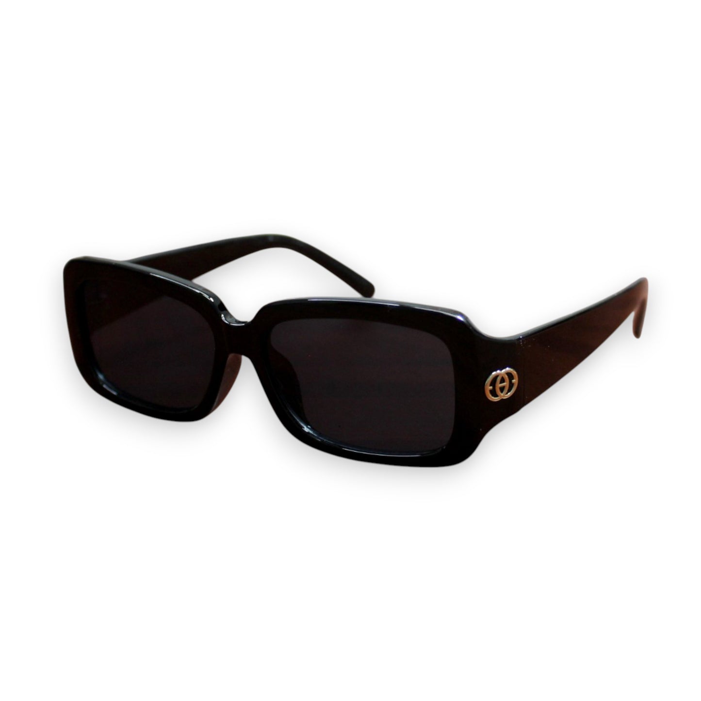 Double Circle Square Sunglass Set - 5107