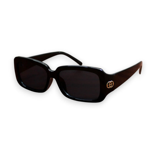 Double Circle Square Sunglass Set - 5107