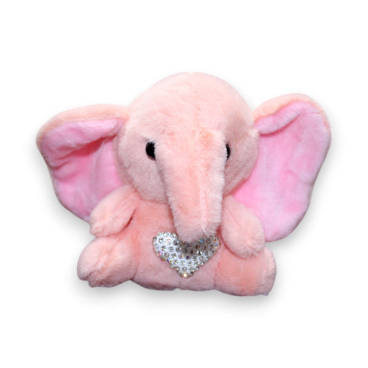 Elephant With Heart Keychain Set - 45531