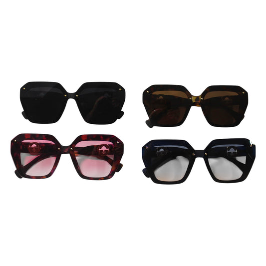 Stylish Gradient Sunglass Set - ELS183