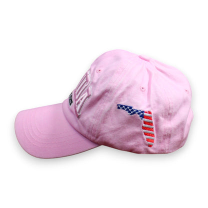 Florida Sunshine State Flag Hat - Pink (1 Dzn)