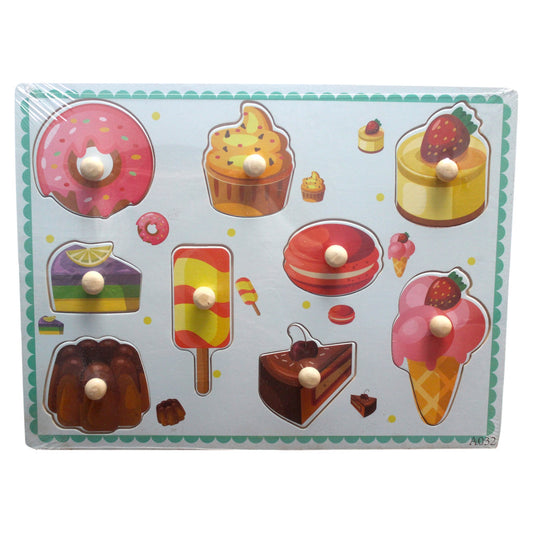 Food Nail Art Puzzle (1 Dzn)