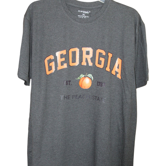 Georgia Peach State T-Shirt - Dark Gray