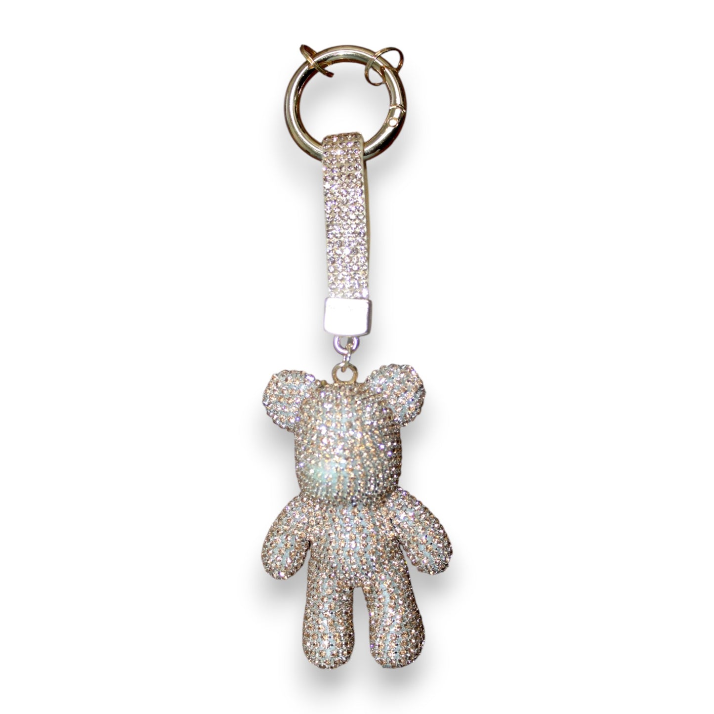 Sparkly Big Bear Keychain Set