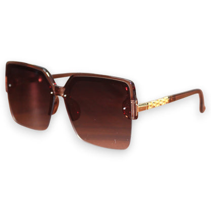 Gold Motif Sunglass Set - 23029