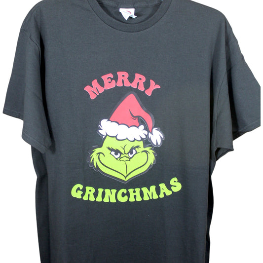 The Grinch 'Merry Grinchmas' T-Shirt - Black