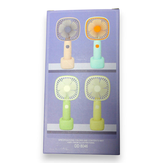 Handheld/Desktop Colorful Fan - DD8046