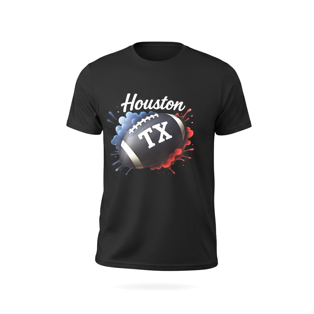 Houston Tx T-shirt-Black