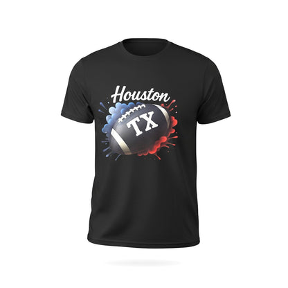 Houston Tx T-shirt-Black