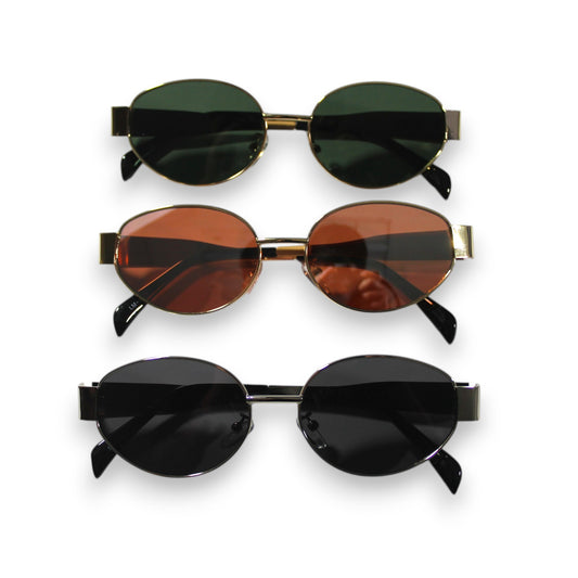 Stylish Circle Sunglass Set - KT22