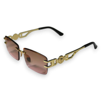 Stylish Rectangle Sunglass Set - KT3
