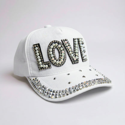 Sparkly love Hat -(1 Dzn)