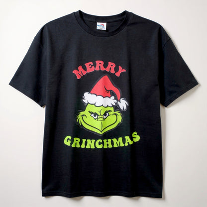 The Grinch 'Merry Grinchmas' T-Shirt - Black