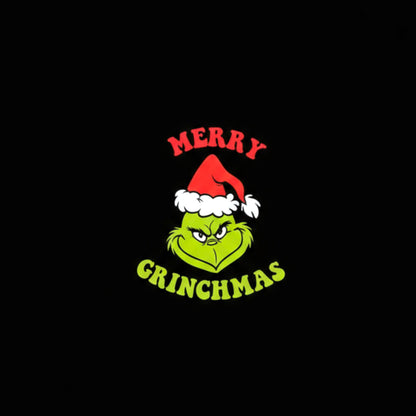 Merry Grinchmas Hoodie-Black