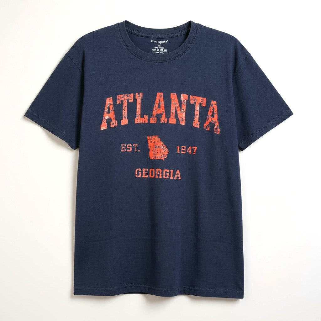 Atlanta Georgia est.1847 State T-Shirt