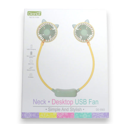 Neck/Desktop USB Fan - DD5583